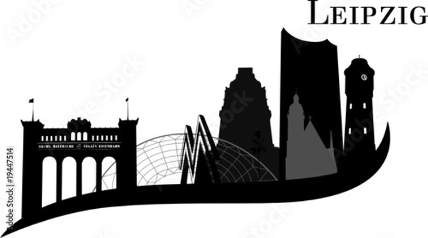 Fototapeta Wallpaper Leipzig