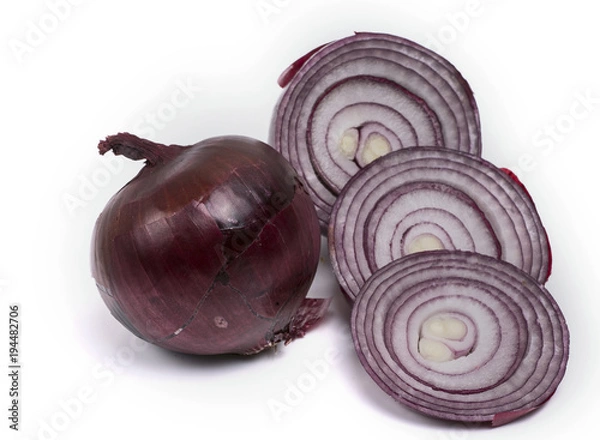 Obraz red onion