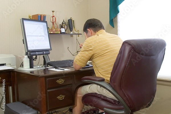 Fototapeta home office