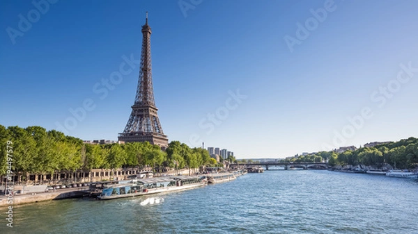 Fototapeta Paris - tour Eiffel 