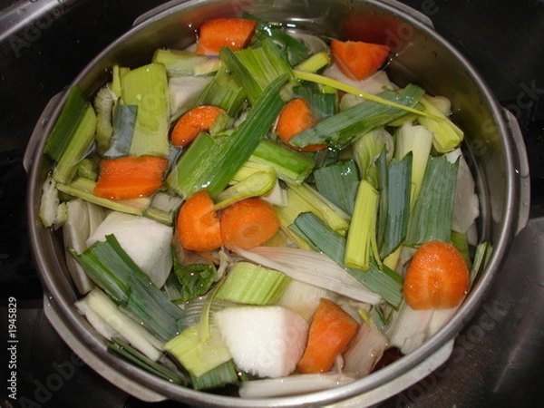 Obraz préparer la soupe