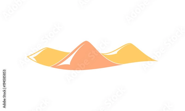 Obraz Hills vector