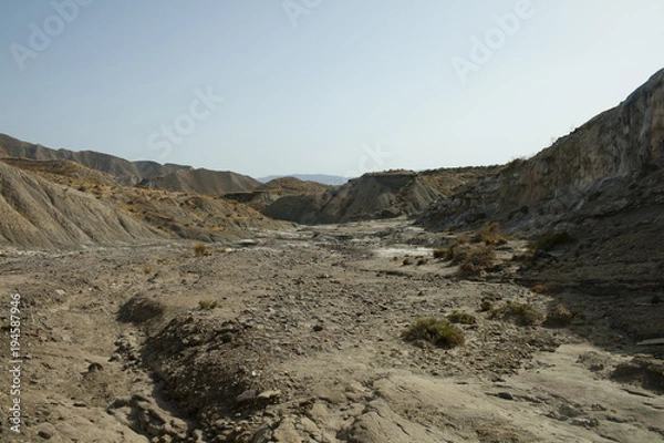 Fototapeta Desert Tabernas. landscape