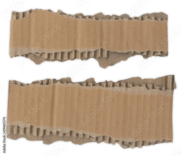 Obraz Torn Cardboard Strips