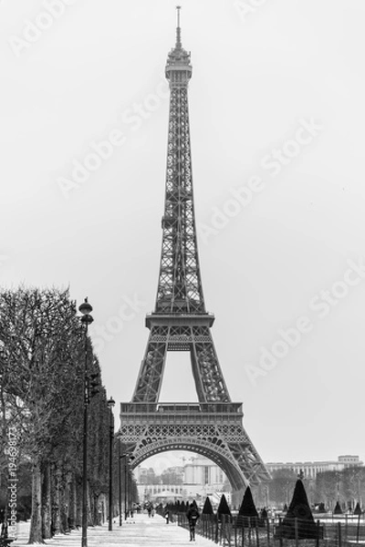 Fototapeta Madame Eiffel 