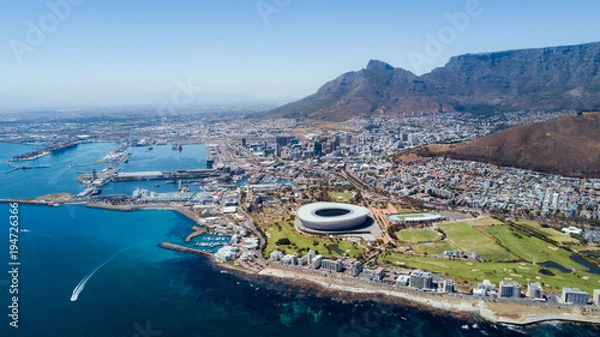 Obraz Cape Town from a bird's eye view