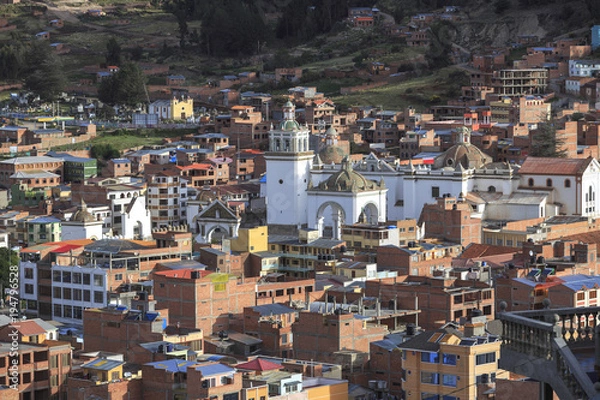 Obraz Copacababa, Lake Titicaca, Bolivia