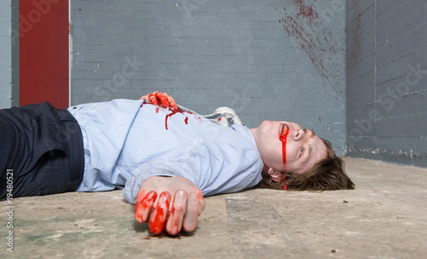 Fototapeta Murder victim
