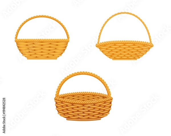Obraz Wicker basket set