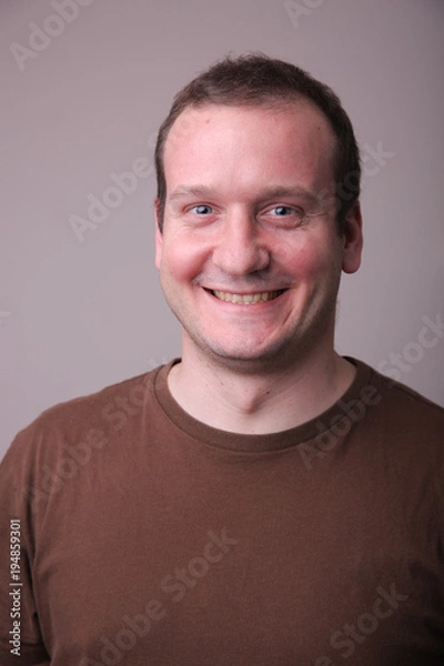 Obraz It's interesting. Laughing and smiling.