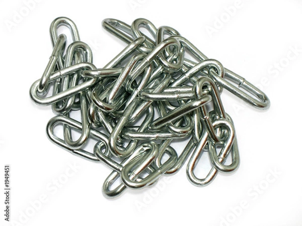 Obraz metal chain