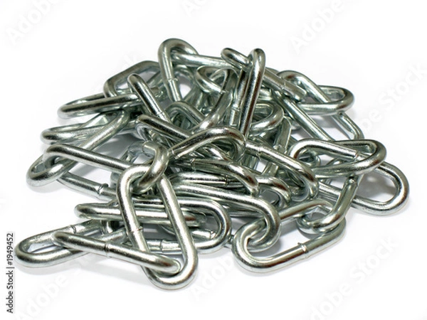 Obraz metal chain
