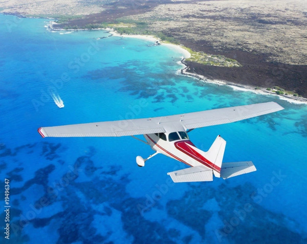 Obraz small plane cruising