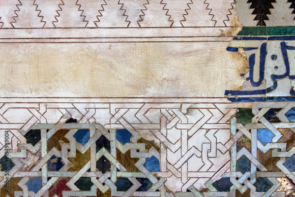 Obraz Płytki Alhambra