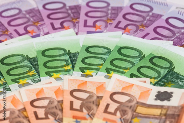 Obraz Euro currency, isolated