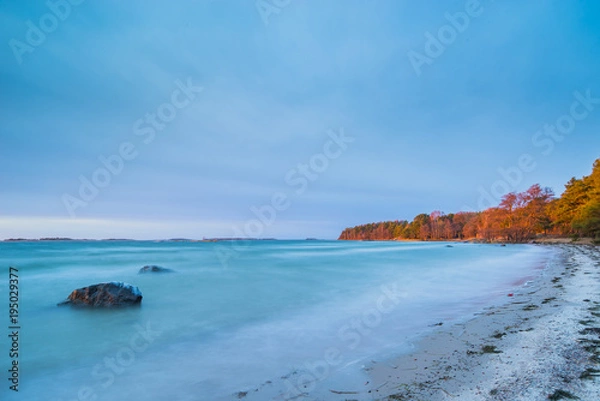 Obraz Beach around sunset time