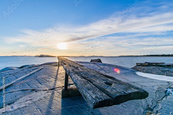 Obraz Wooden structure