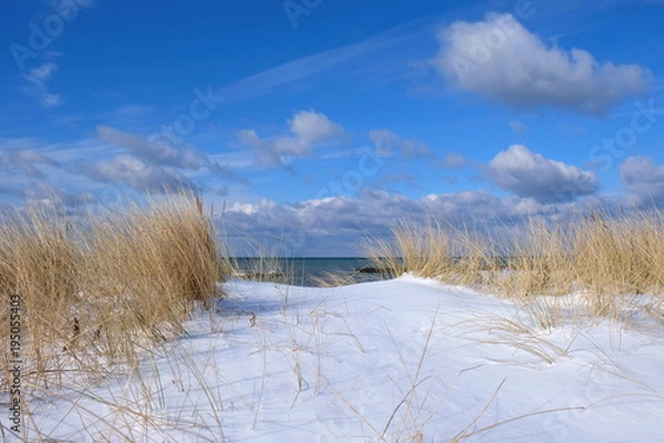 Obraz Dünen im Schnee