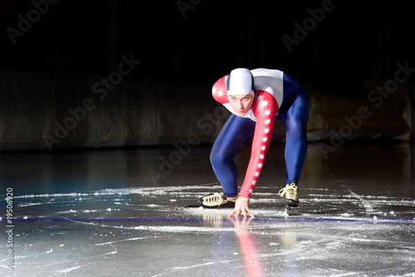 Obraz Speed skating start