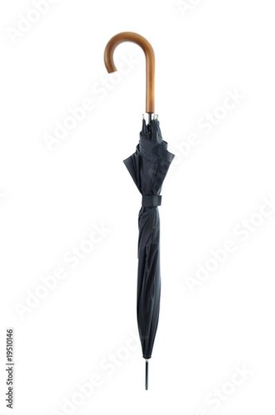 Obraz Czarny parasol