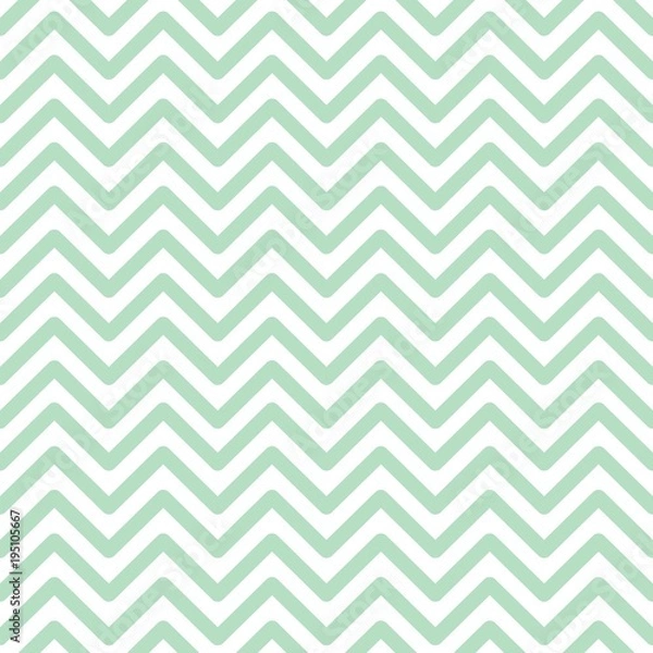 Fototapeta Seamless geometric pattern with zigzags