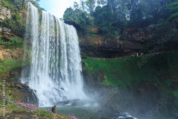 Obraz Dambri waterfall - in Lam Dong Vietnam
