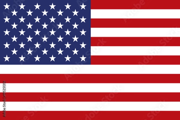 Fototapeta American flag