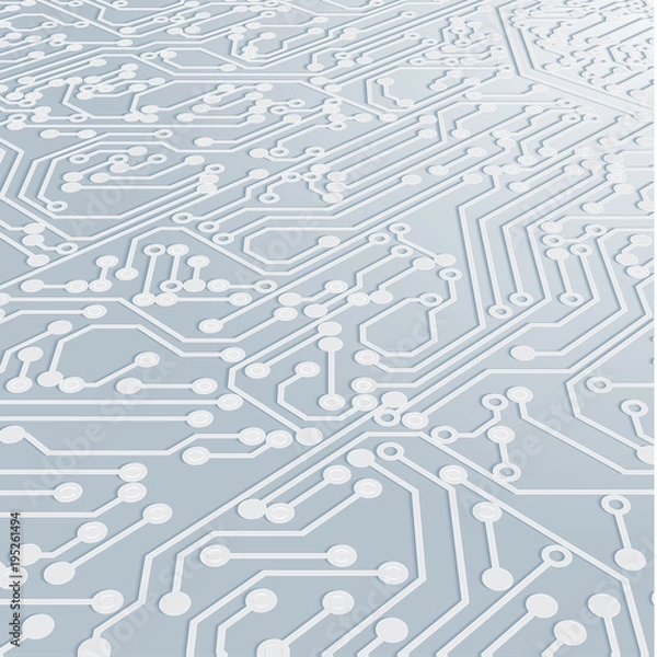 Fototapeta Circuit Board Background Texture,