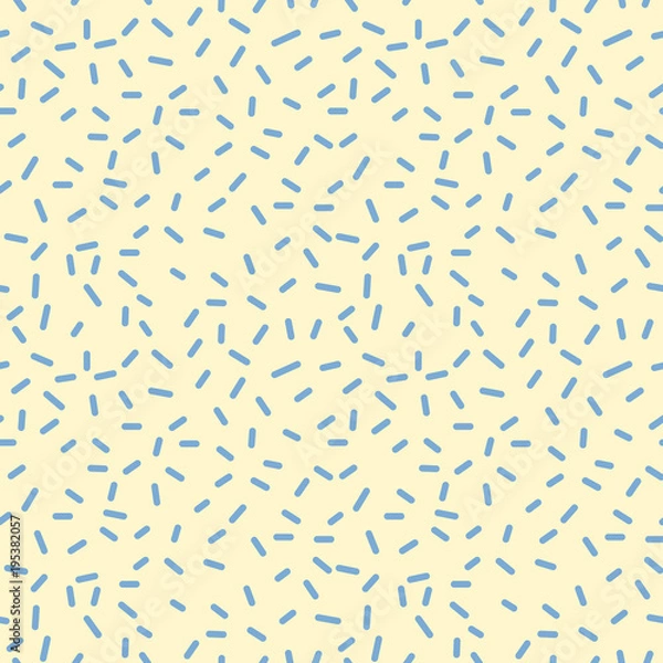 Fototapeta Universal vector seamless pattern of simple elements