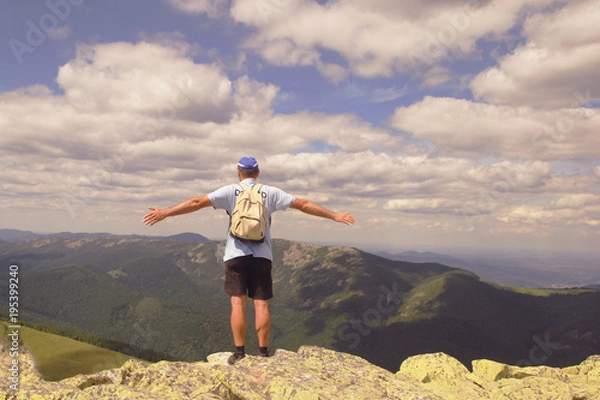 Fototapeta Счастлив, что хочется взлететь