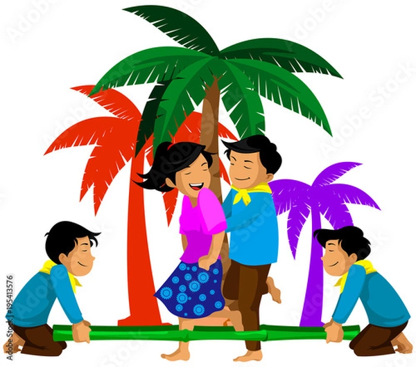 Obraz Tradycyjny taniec