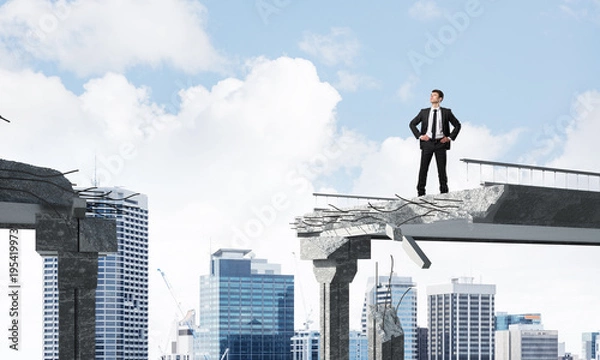 Fototapeta Searching new ways for problems solution.