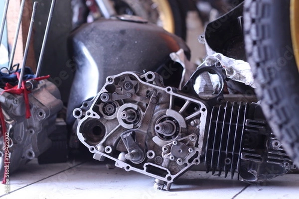 Obraz motorcycle parts