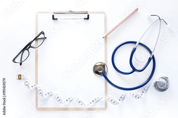 Fototapeta 健康チェック　診察イメージ
