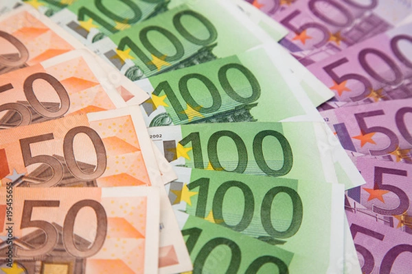 Obraz Euro currency, isolated