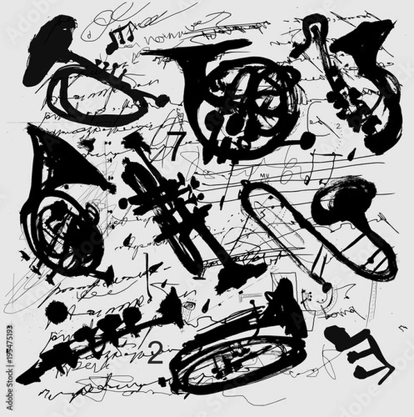 Obraz Odważne instrumenty