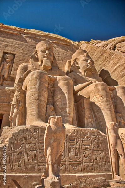 Obraz Abu Simbel with Horas