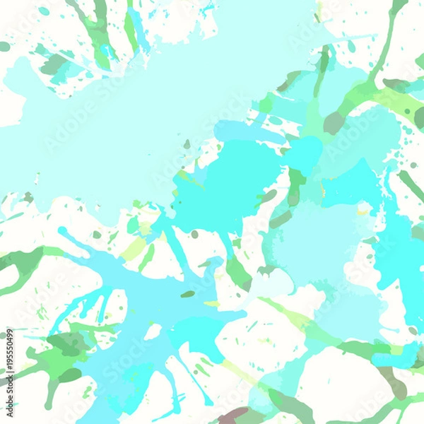 Fototapeta Artistic paint splashes