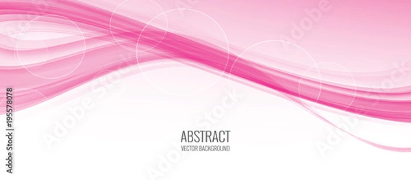 Obraz abstract wave vector background
