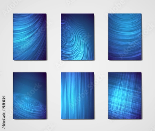 Fototapeta vector template for brochure design.