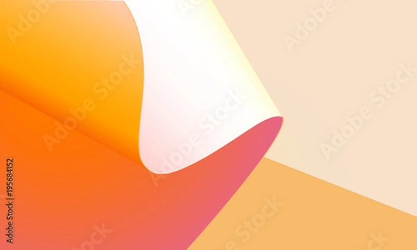 Obraz orange gradient paper