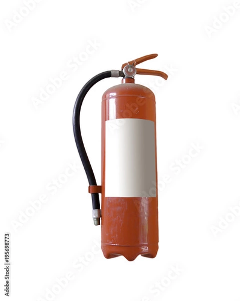 Obraz fire extinguisher isolated on white background