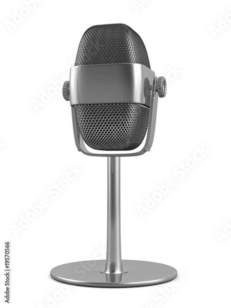 Obraz old microphone