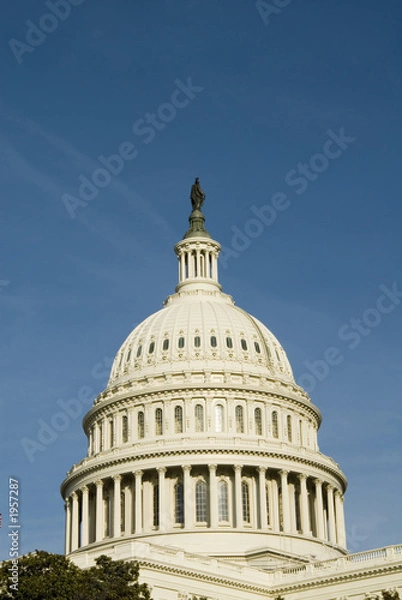 Fototapeta us capitol dome in washington dc