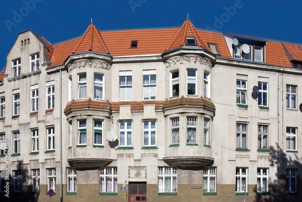 Obraz altes jugendstilhaus