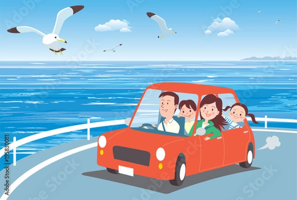 Obraz ドライブ_海岸