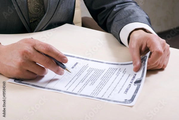 Obraz notary