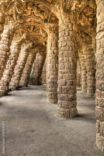 Obraz Park Güell Barcelona