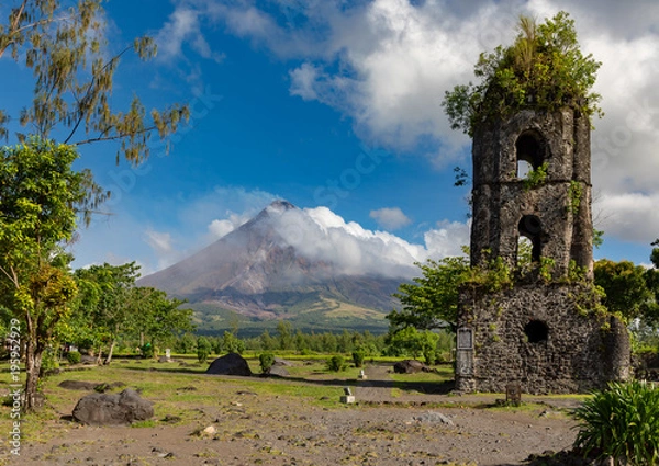 Obraz Mount Mayon, Albay, Philippines