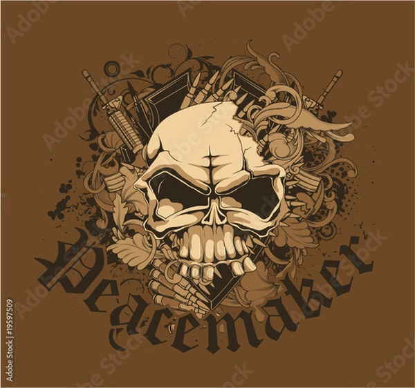 Fototapeta vintage tshirt design